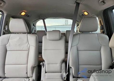 2013 Honda Odyssey Exl из США, поврежденный, VIN 5FNRL5H61DB067802